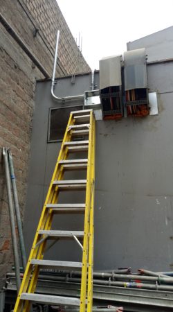 Obras Civiles: canalizado con tuberia conduit